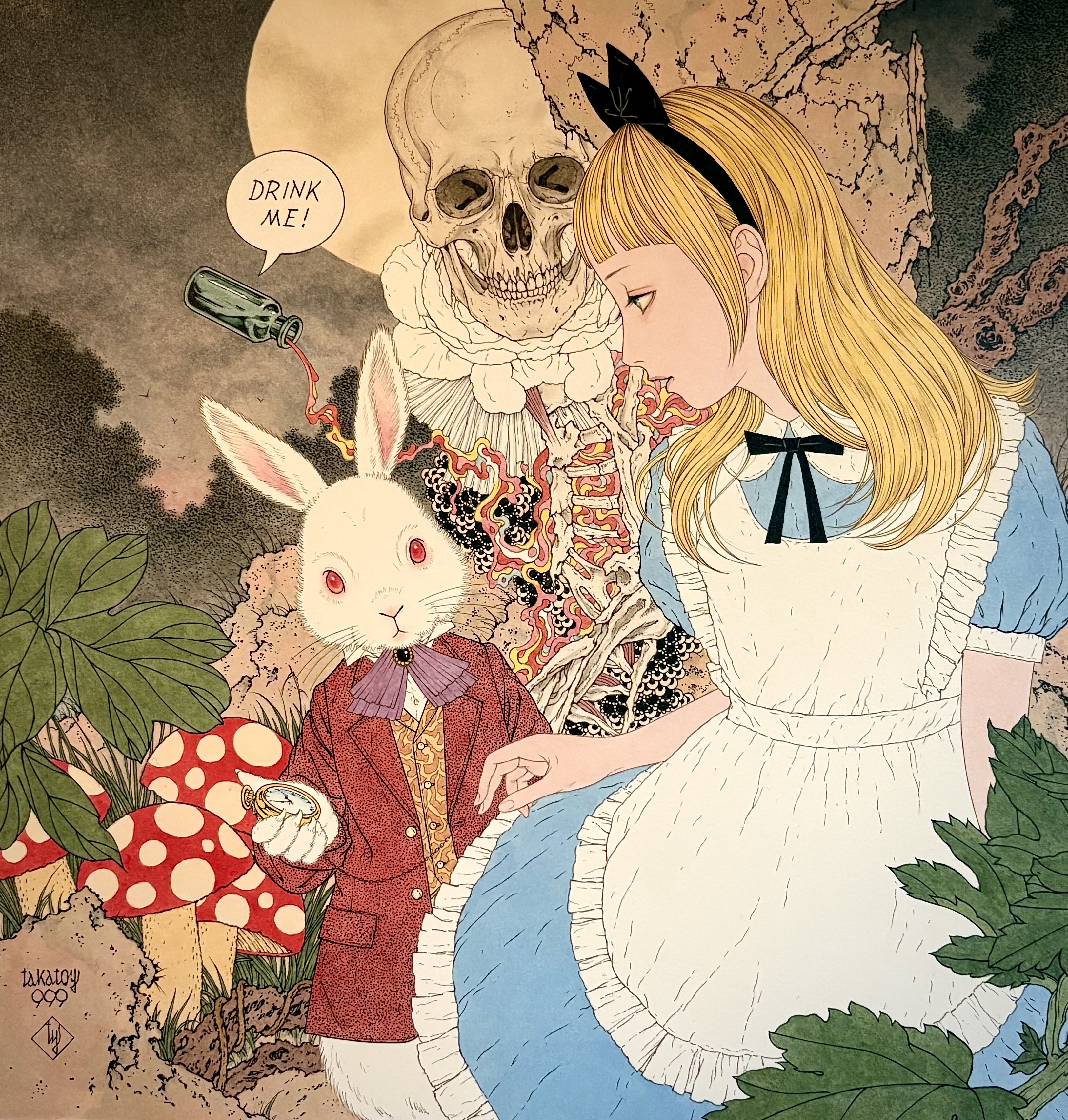 作品抽選販売のお知らせ】山本タカト『アリス物語』刊行記念展 in 京都